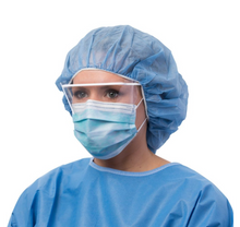 Máscaras faciais médicas não tecidas descartáveis